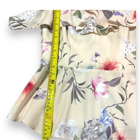 Amanda Uprichard Romola Corset Top in Orchid Floral Sz M - Picture 2 of 7